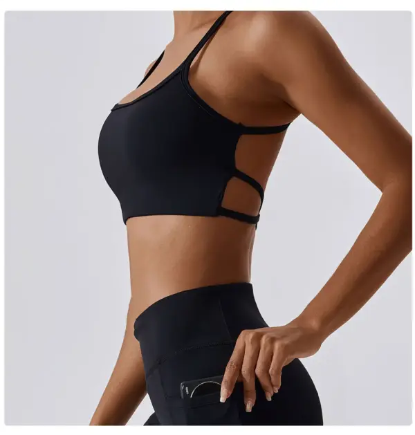 Workout Set for Women Female Yoga Set Zipper Running Clothes Sportswear Outfits Tracksuit Gym Sweatpants Leggings Active Wear - Image 5