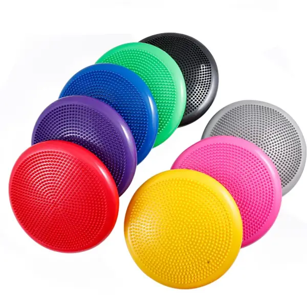 Yoga Balance Ball Fitness Massage Half Round Foot Step Balance Mat Thickened Training Soft Mat Adult Foot Massage - Image 6