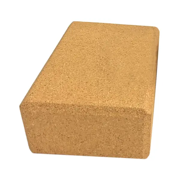 Yoga Block Cork Wood Yoga Brick Soft EVA Foam High Density Yoga Block to Support Poses for Exercise Fitness Sport Body - Image 3
