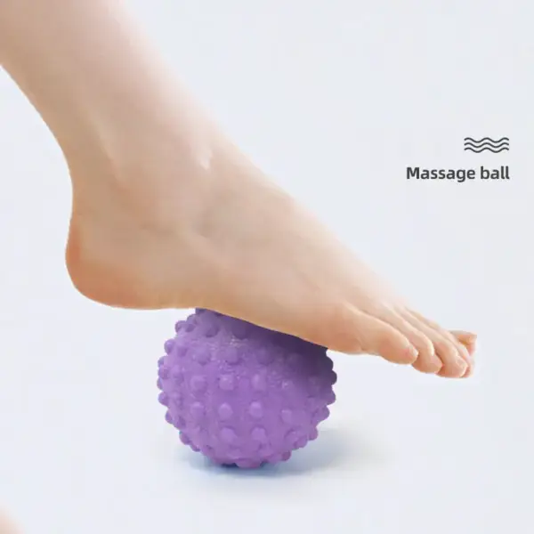 Yoga Equipment Women Meridian Massage Ball Leg Fascia Roller TPE Cervical Sensory Massager Yoga Health Care Peanut Ball Exercise