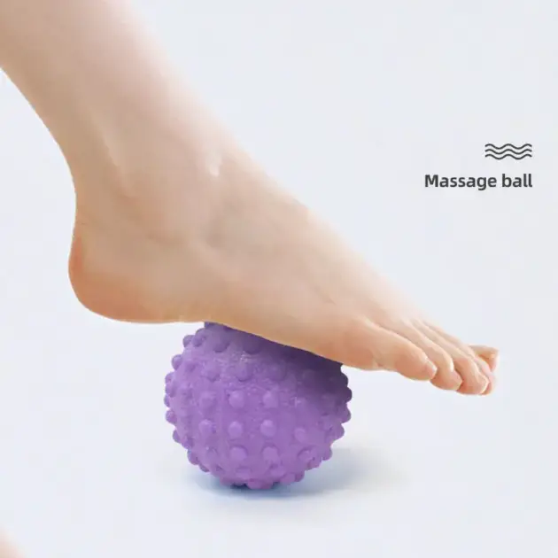Yoga Equipment Women Meridian Massage Ball Leg Fascia Roller TPE Cervical Sensory Massager Yoga Health Care Peanut Ball Exercise