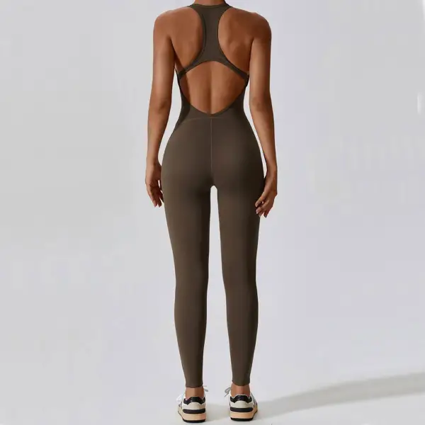 Yoga Jumpsuit Fitness Sports Overalls Gym Clothing Set Yoga Wear Pilates Workout Clothes for Women Outfit push-up Activewear - Image 2