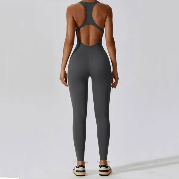 Yoga Jumpsuit Fitness Sports Overalls Gym Clothing Set Yoga Wear Pilates Workout Clothes for Women Outfit push-up Activewear - Image 3