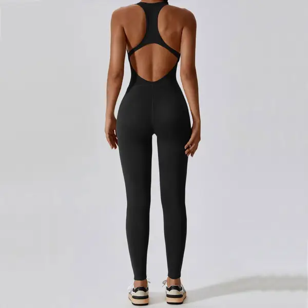 Yoga Jumpsuit Fitness Sports Overalls Gym Clothing Set Yoga Wear Pilates Workout Clothes for Women Outfit push-up Activewear - Image 5