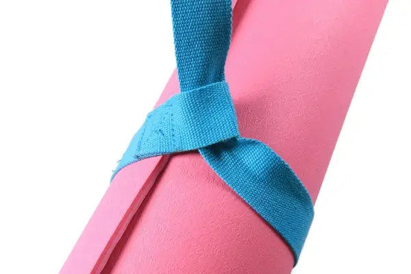 Yoga Mat Strap Cotton Belt Adjustable Sports Sling Shoulder Carry Belt Exercise Stretch Fitness Elastic Yoga Belt Durable High - Image 3