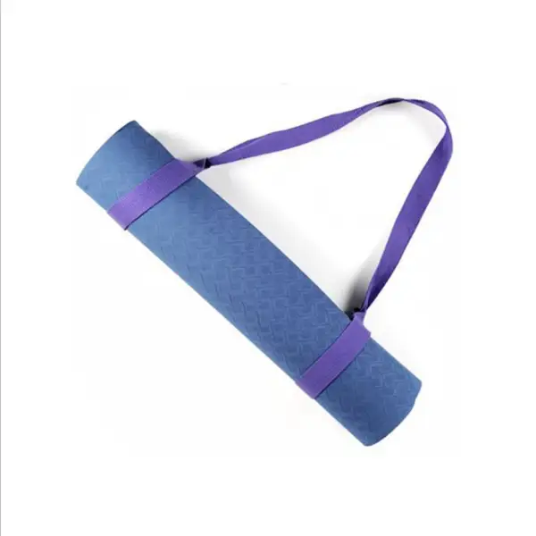Yoga Mat Strap Cotton Belt Adjustable Sports Sling Shoulder Carry Belt Exercise Stretch Fitness Elastic Yoga Belt Durable High - Image 4
