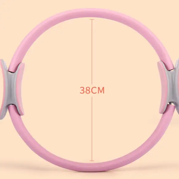 Yoga Pilates Circles,15" Elastic Ring,Fitness Pelvic Floor Exercise for Women,Shaping Equipment for Inner Thigh,Abs,Leg - Image 6